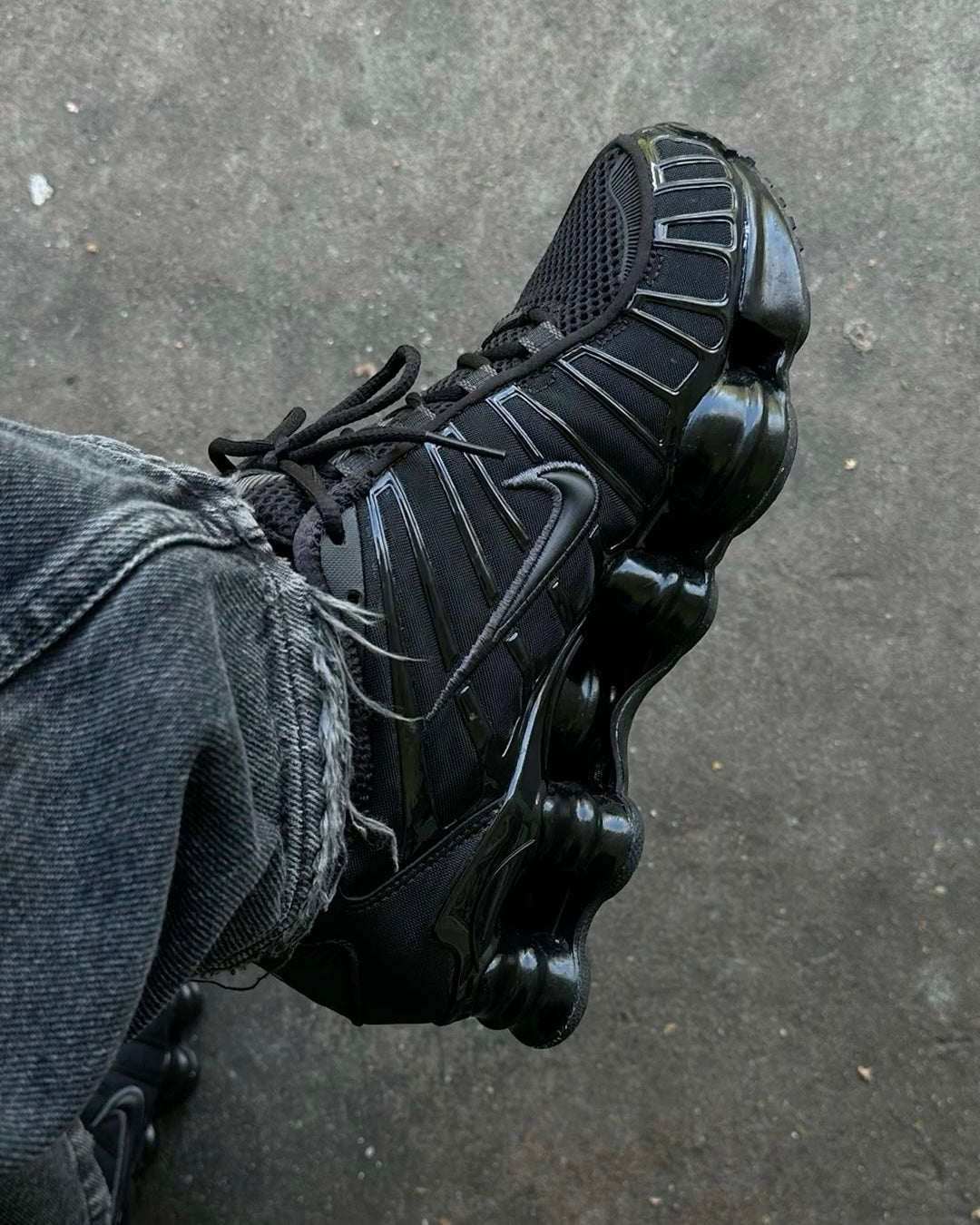 Nike Shox TL Triple Black