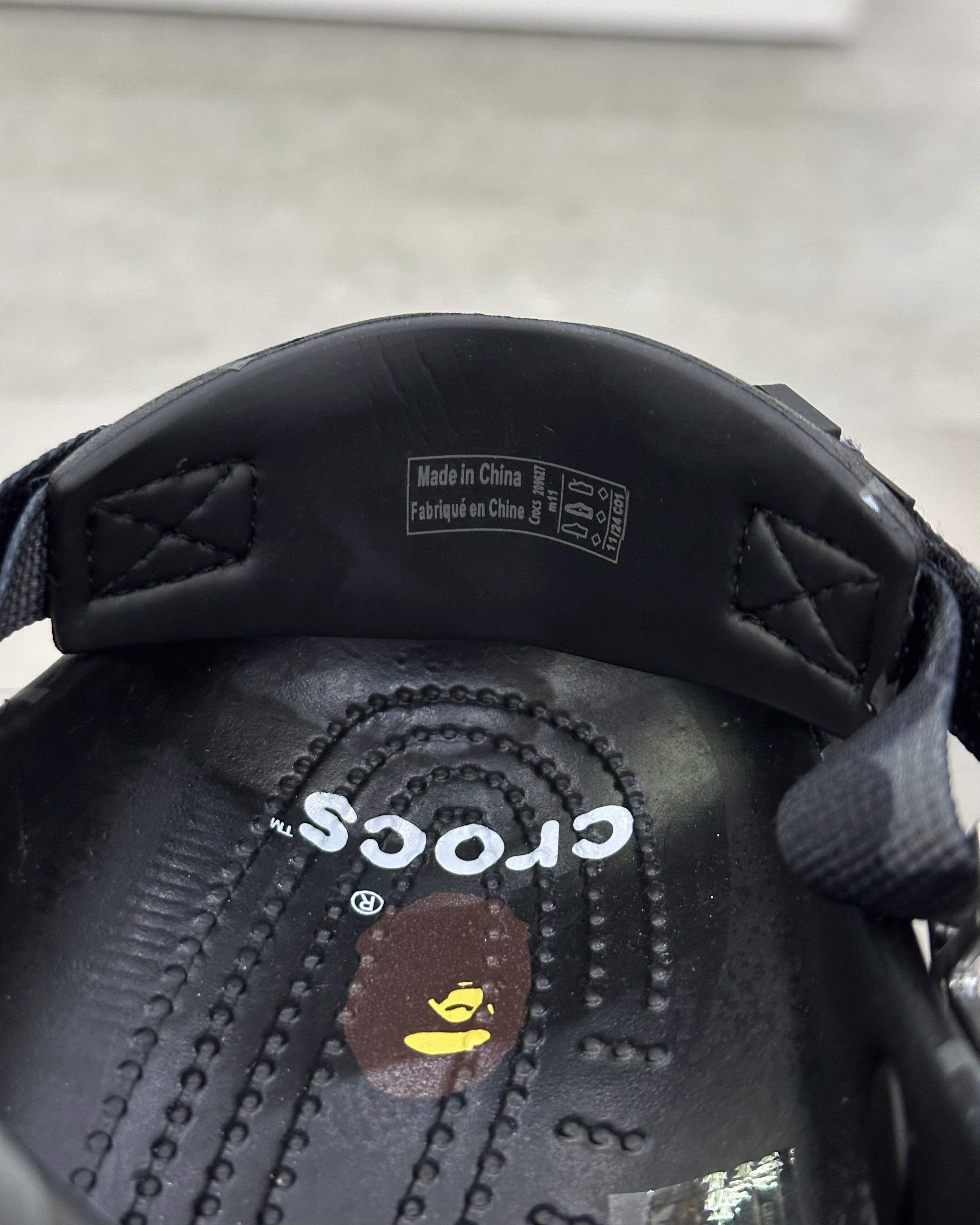 Crocs X A Bathing Ape ABC
Camo Black (Friends & Family)