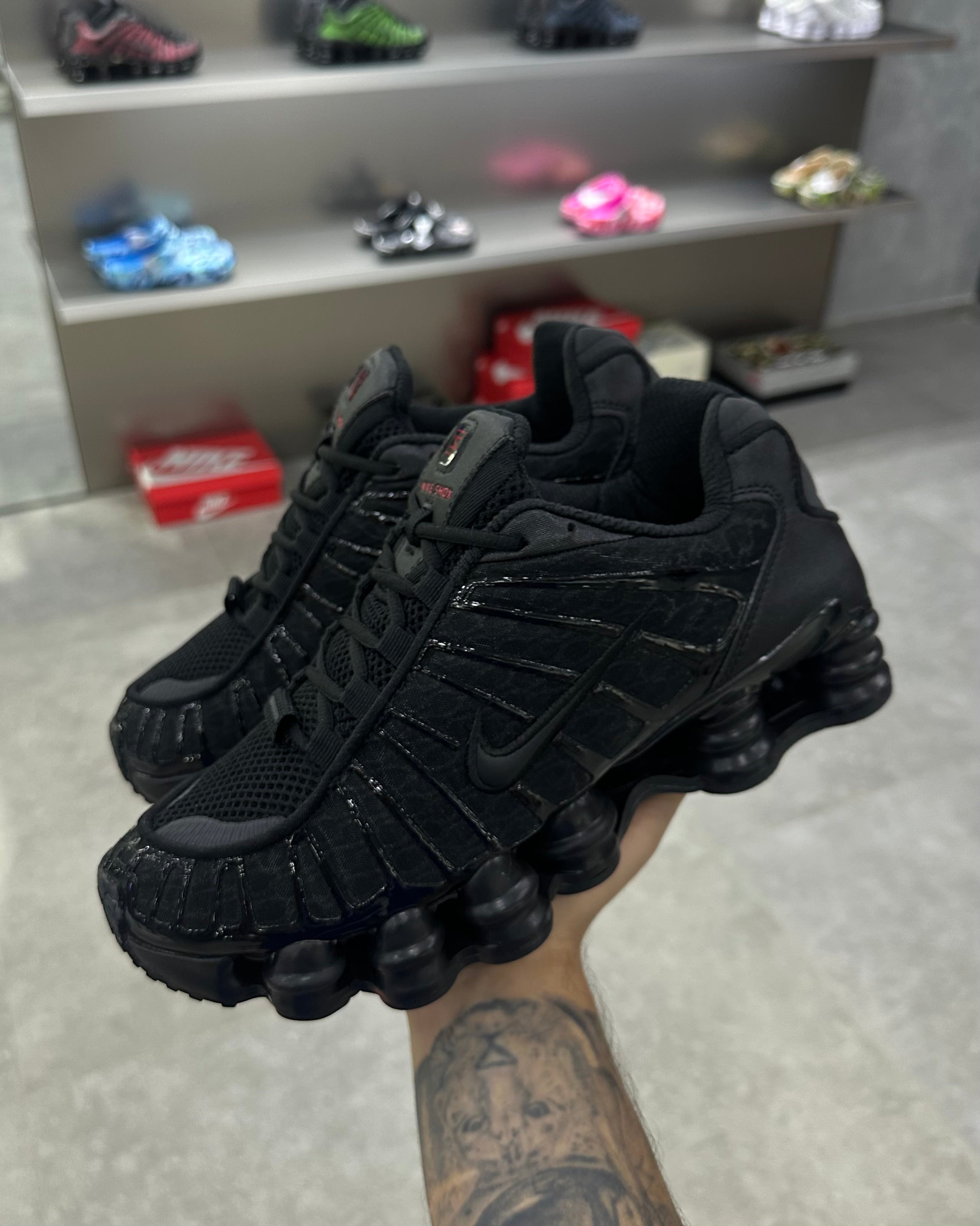 Nike Shox TL Triple Black