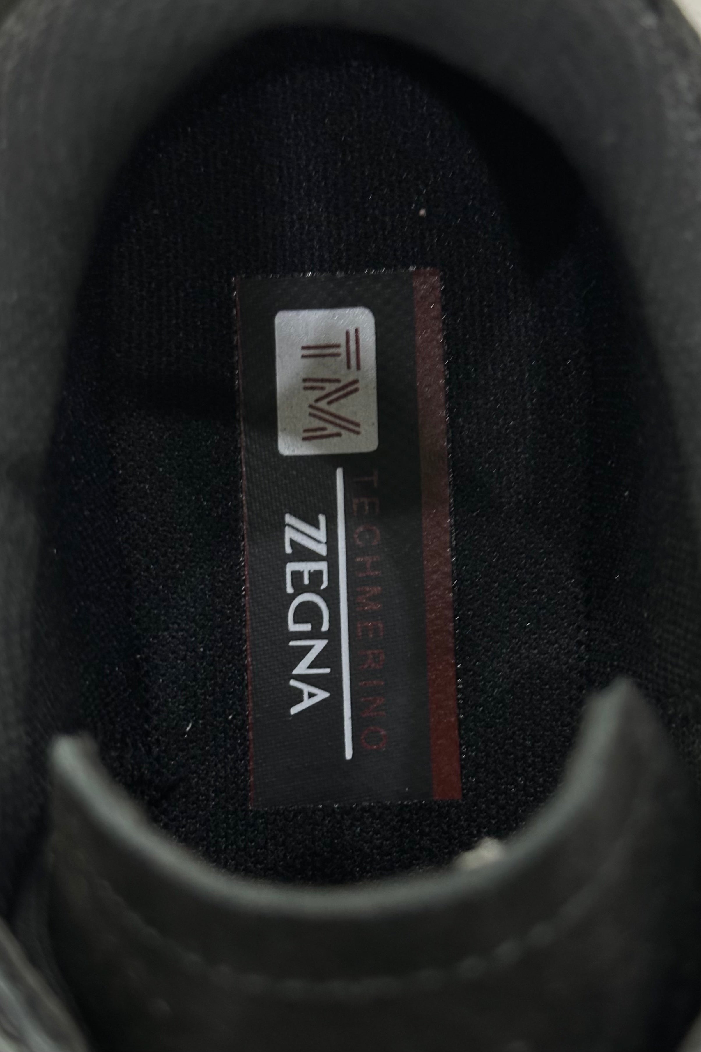 Zegna Techmerino Wool Sneakers - Black - MAGIC CITY