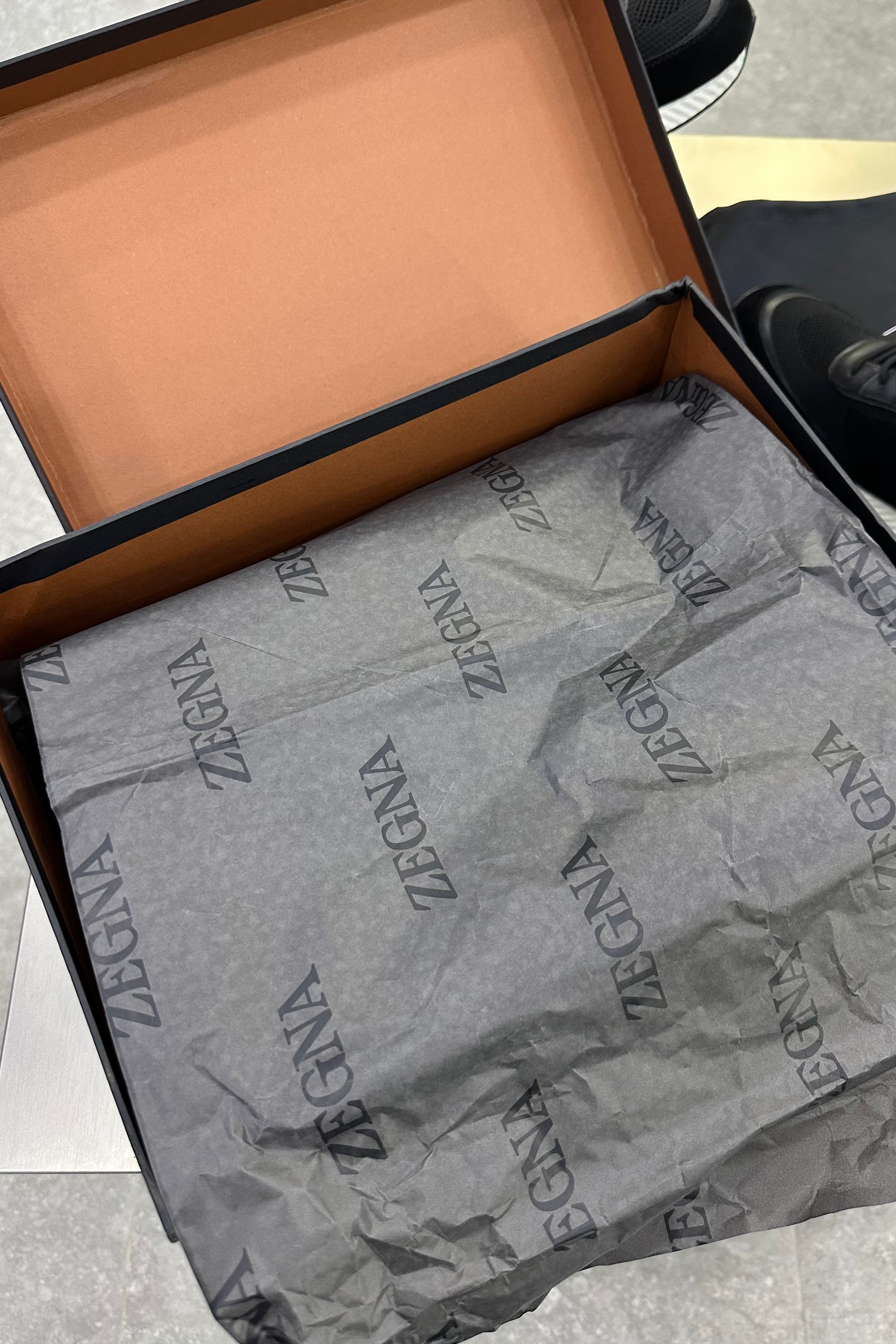 Zegna Techmerino Wool Sneakers - Black - MAGIC CITY