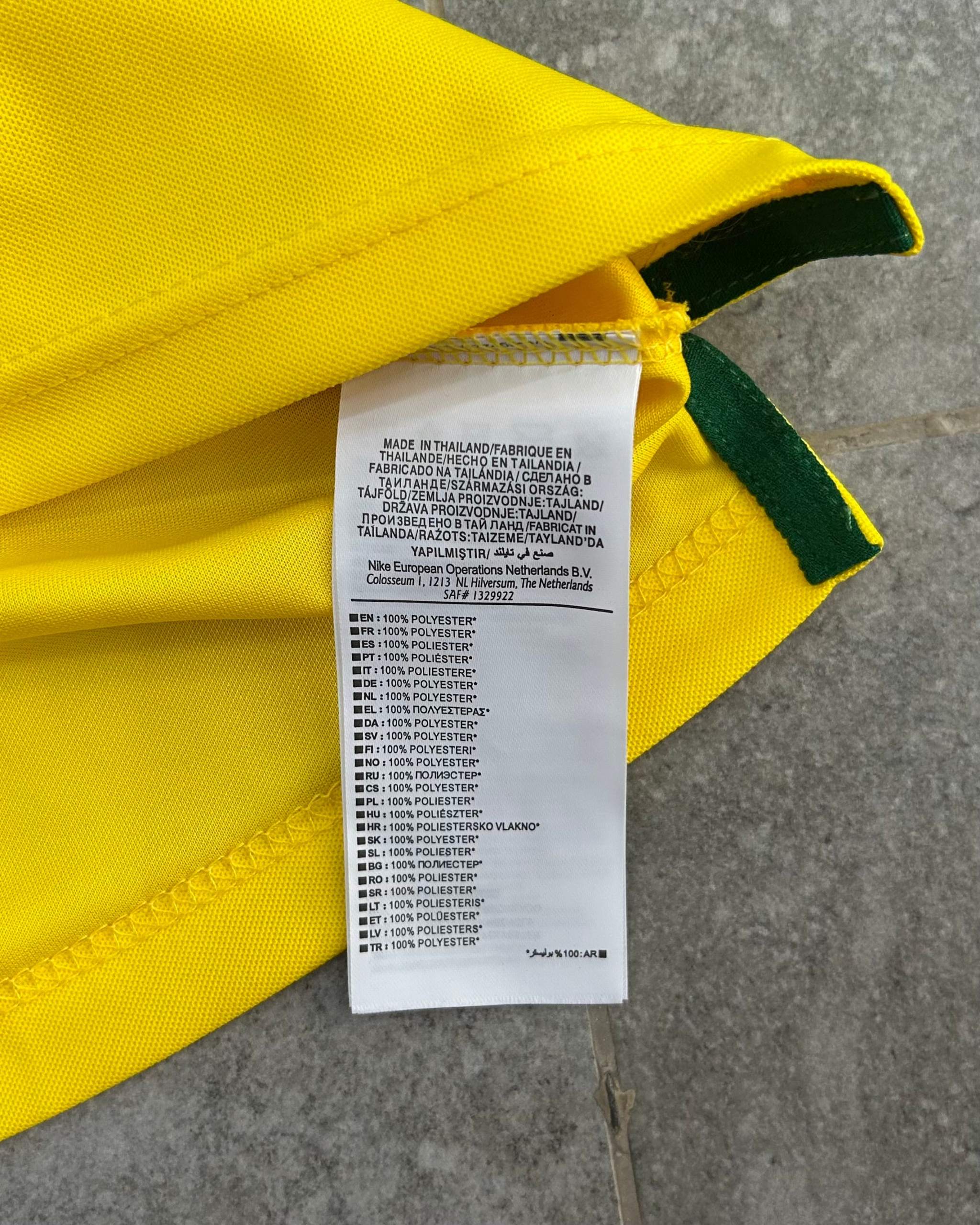 Nike Brazil 1998 Reissue Soccer Replica Jersey Varsity Ronaldo