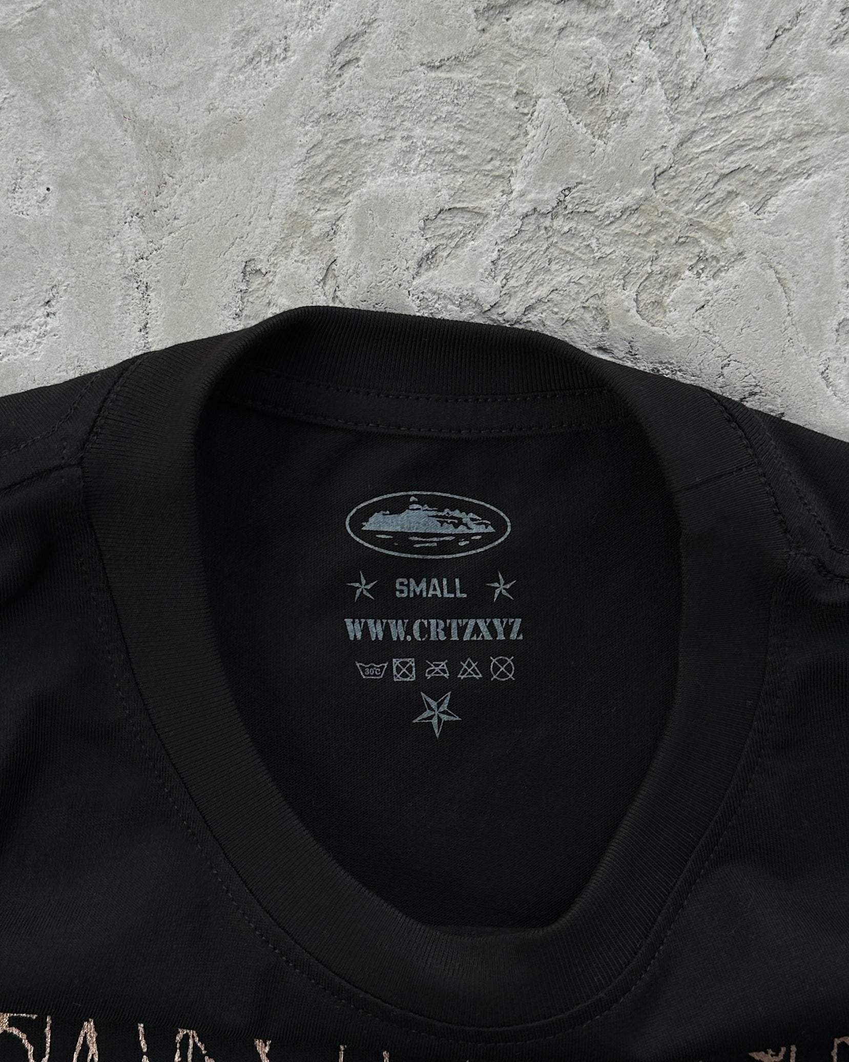 Corteiz × Cental Cee Can't Rush
Greatness Tee Black Men's - SS25