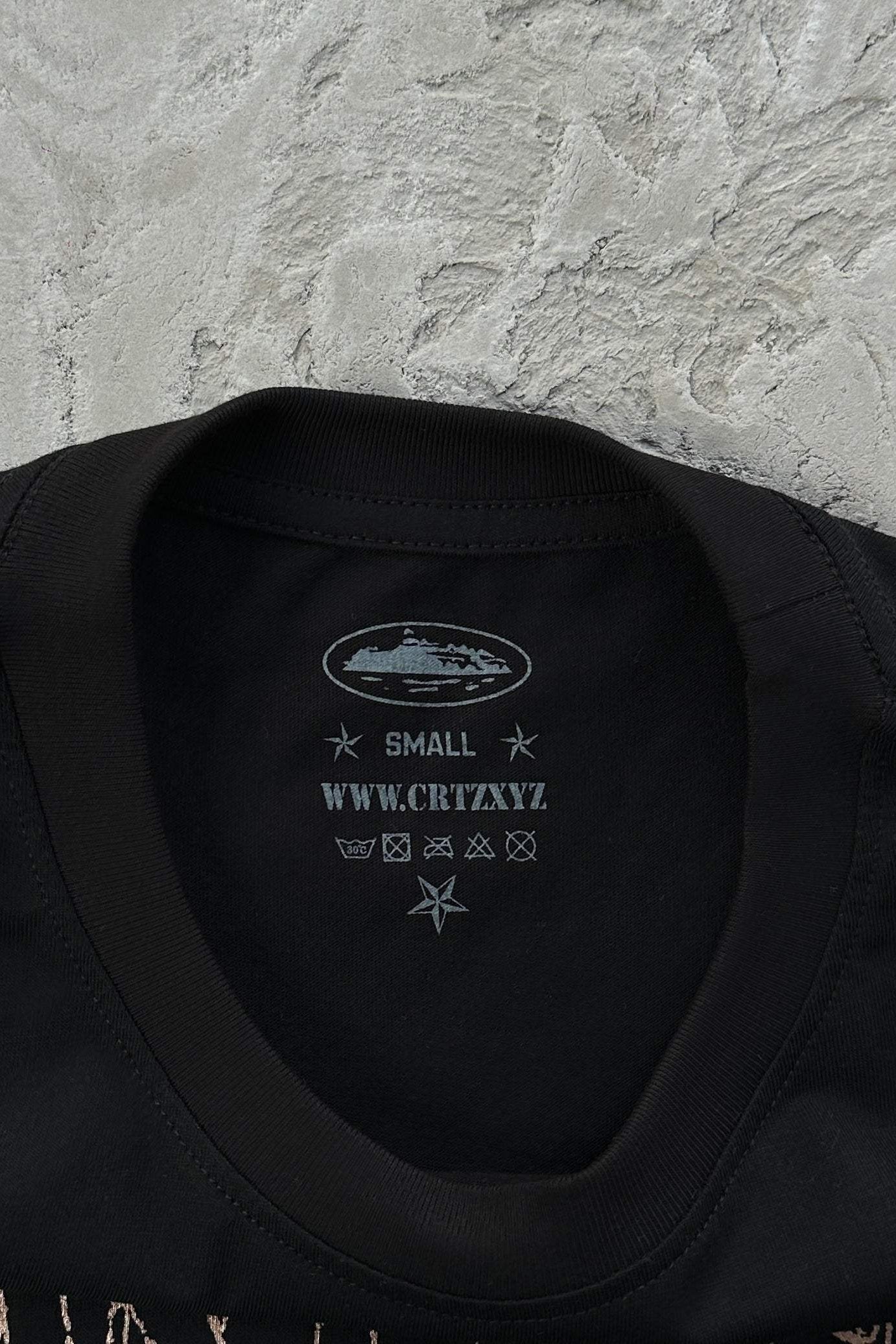 Corteiz × Cental Cee Can't Rush
Greatness Tee Black Men's - SS25 - MAGIC CITY