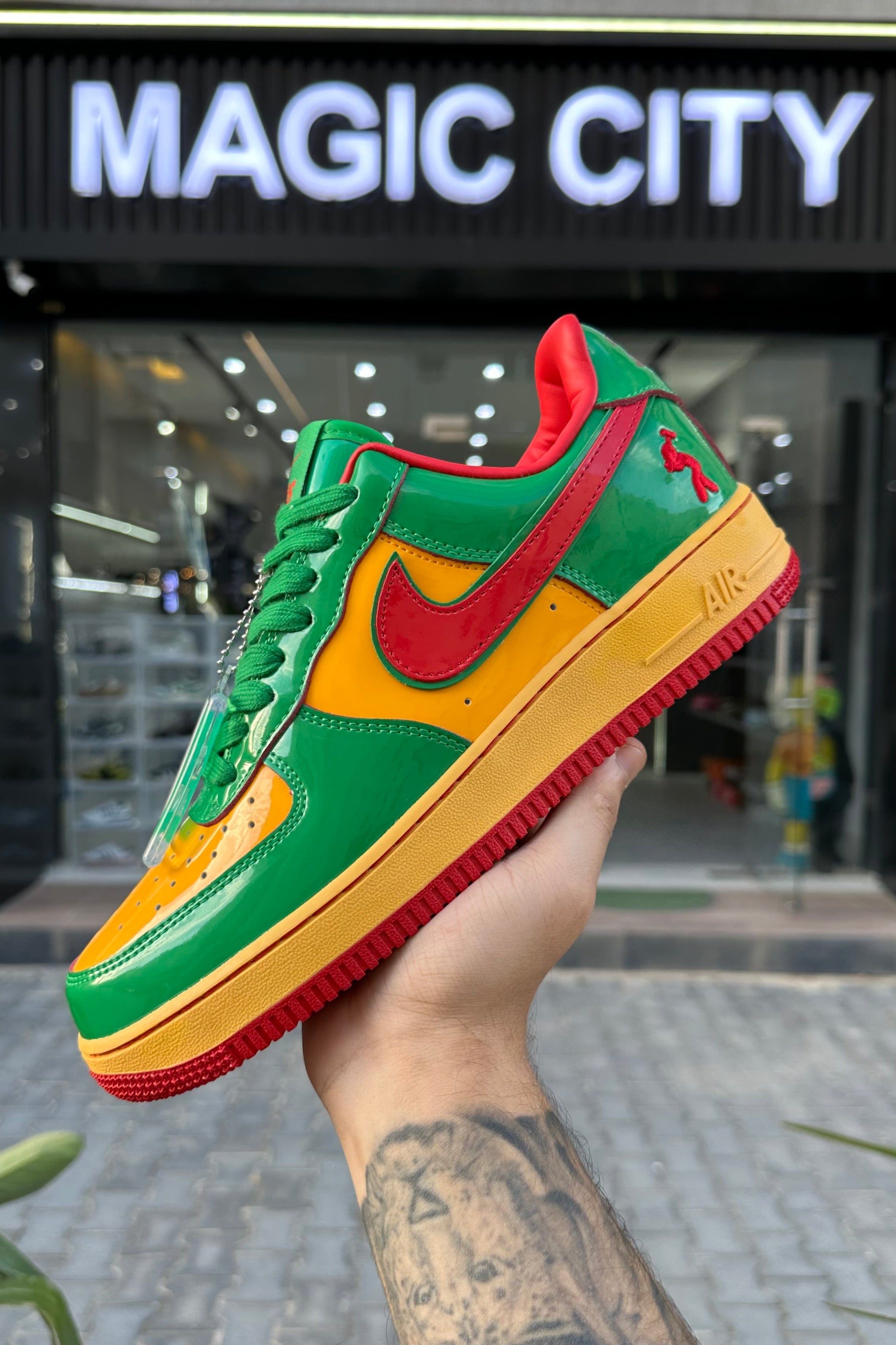 Lil Yachty x AF1 Lucky Green