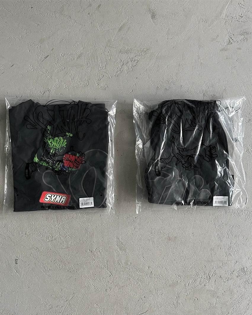 Syna World Logo Twin Set Black SS25