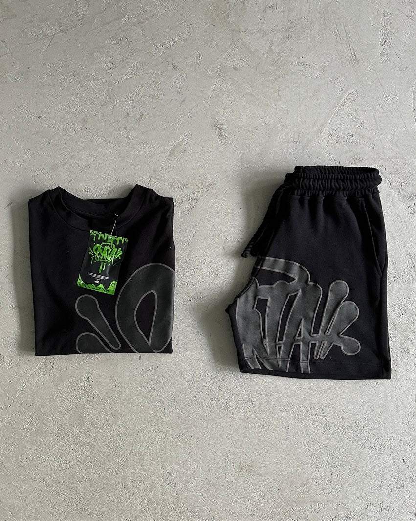 Syna World Logo Twin Set Black SS25