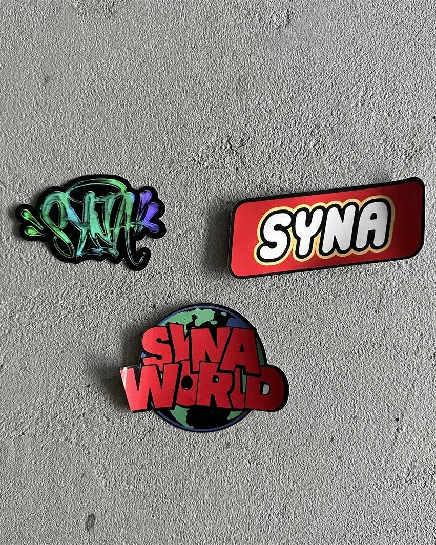 Syna World Logo Twin Set Black SS25
