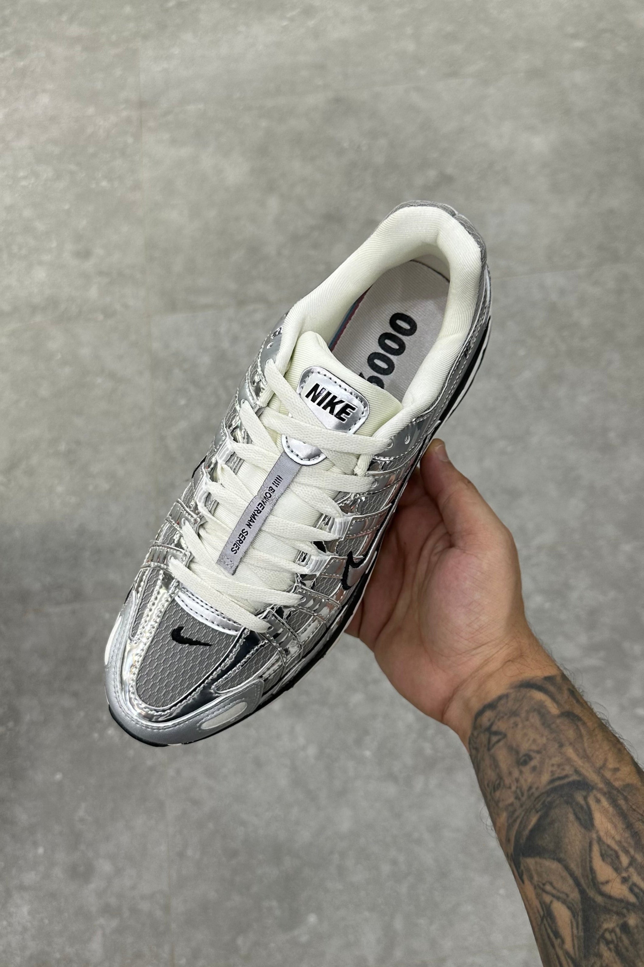 Nıke P-6000 Metallic Silver