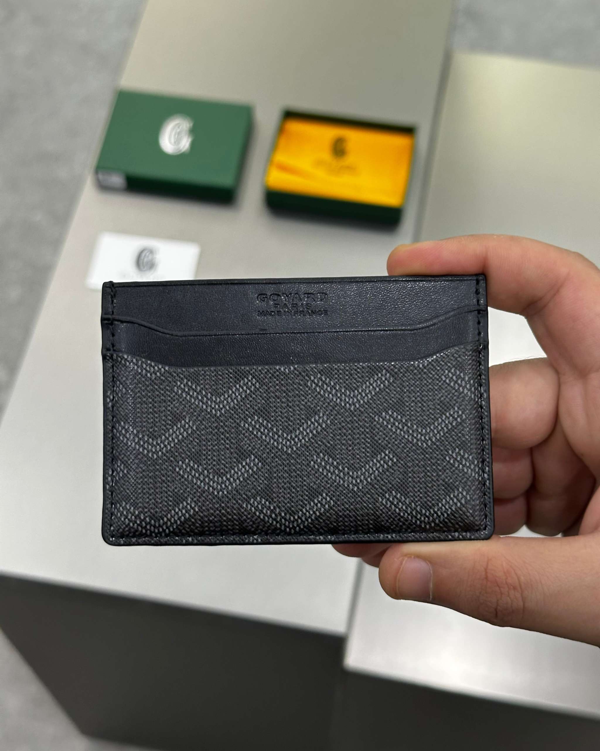 Goyard Saint Sulpice Black & Red
