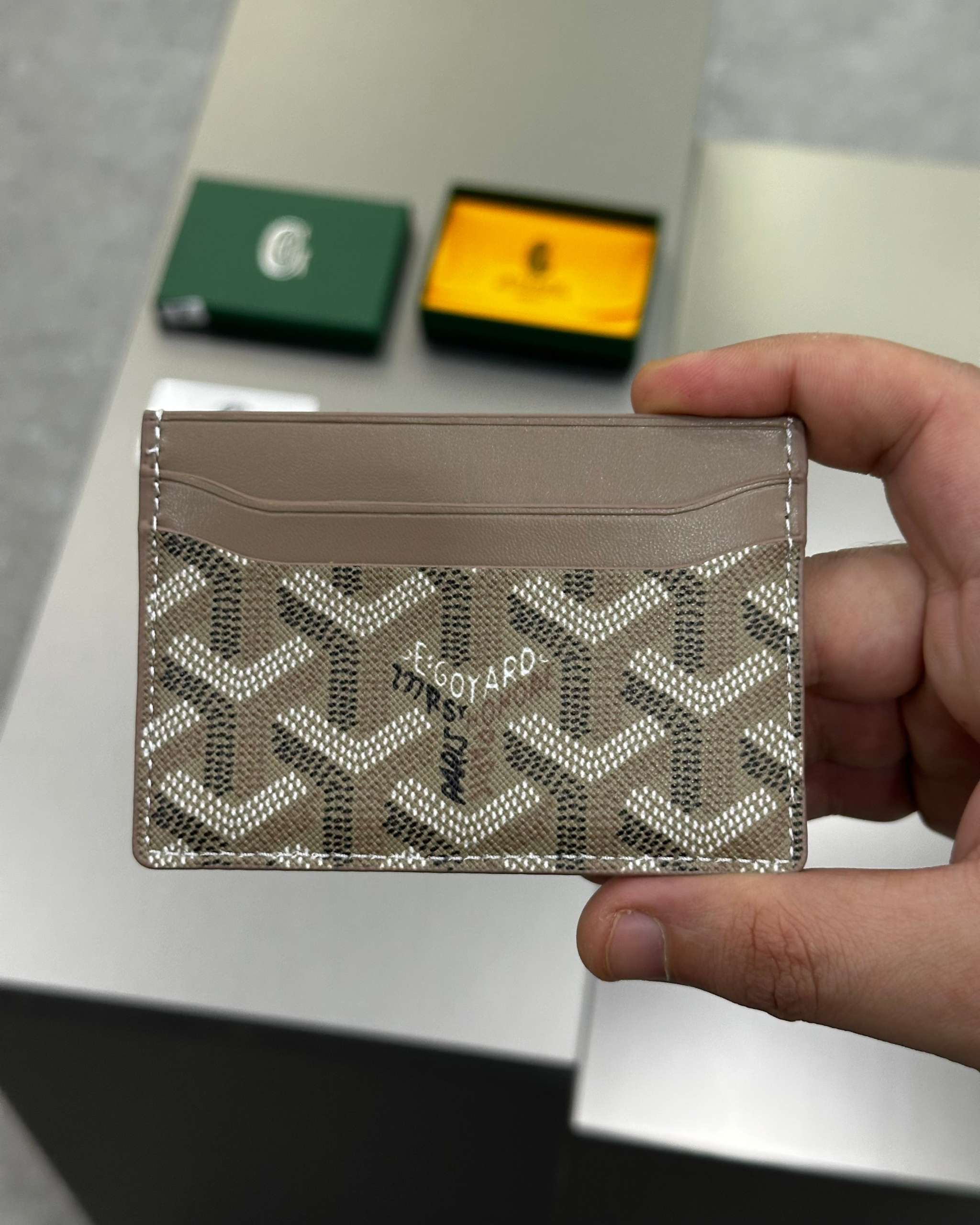 Goyard Saint Sulpice Light Curry
