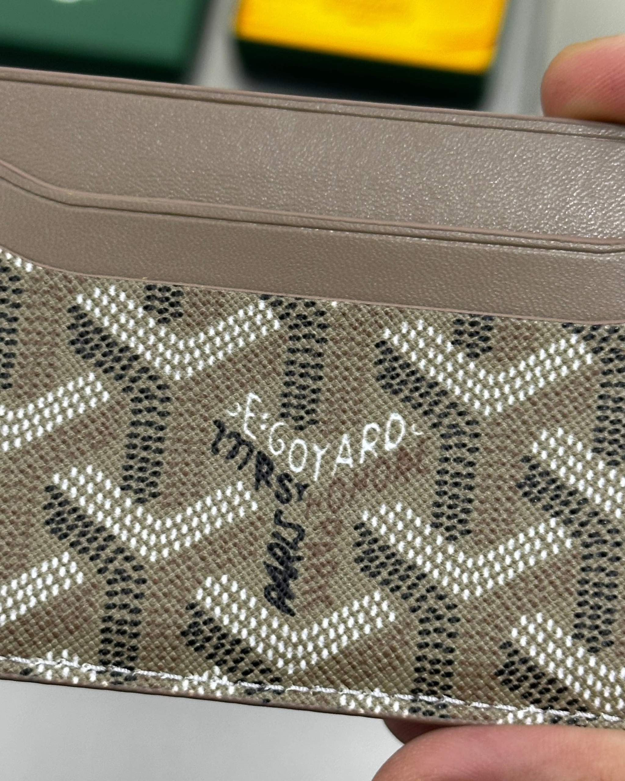 Goyard Saint Sulpice Light Curry