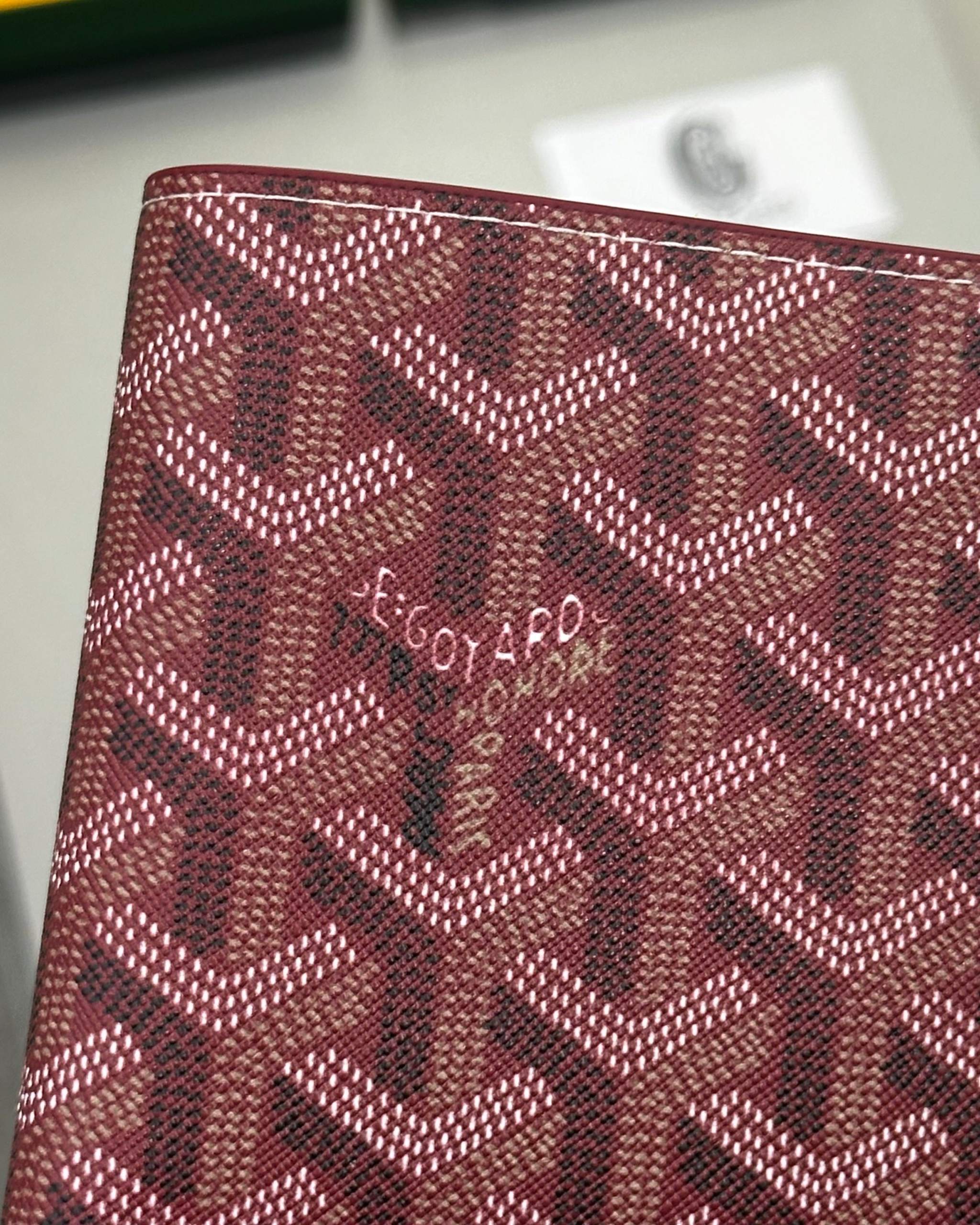 Goyard Victoire Wallet Red