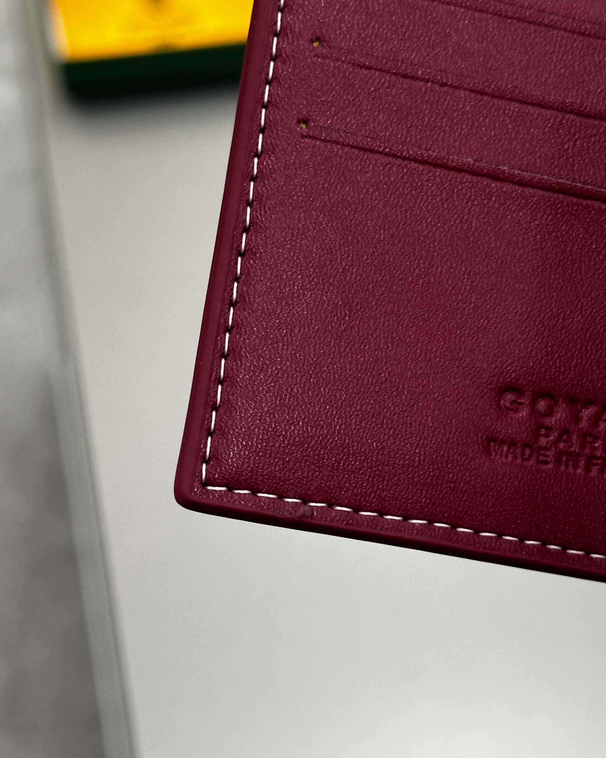 Goyard Victoire Wallet Red
