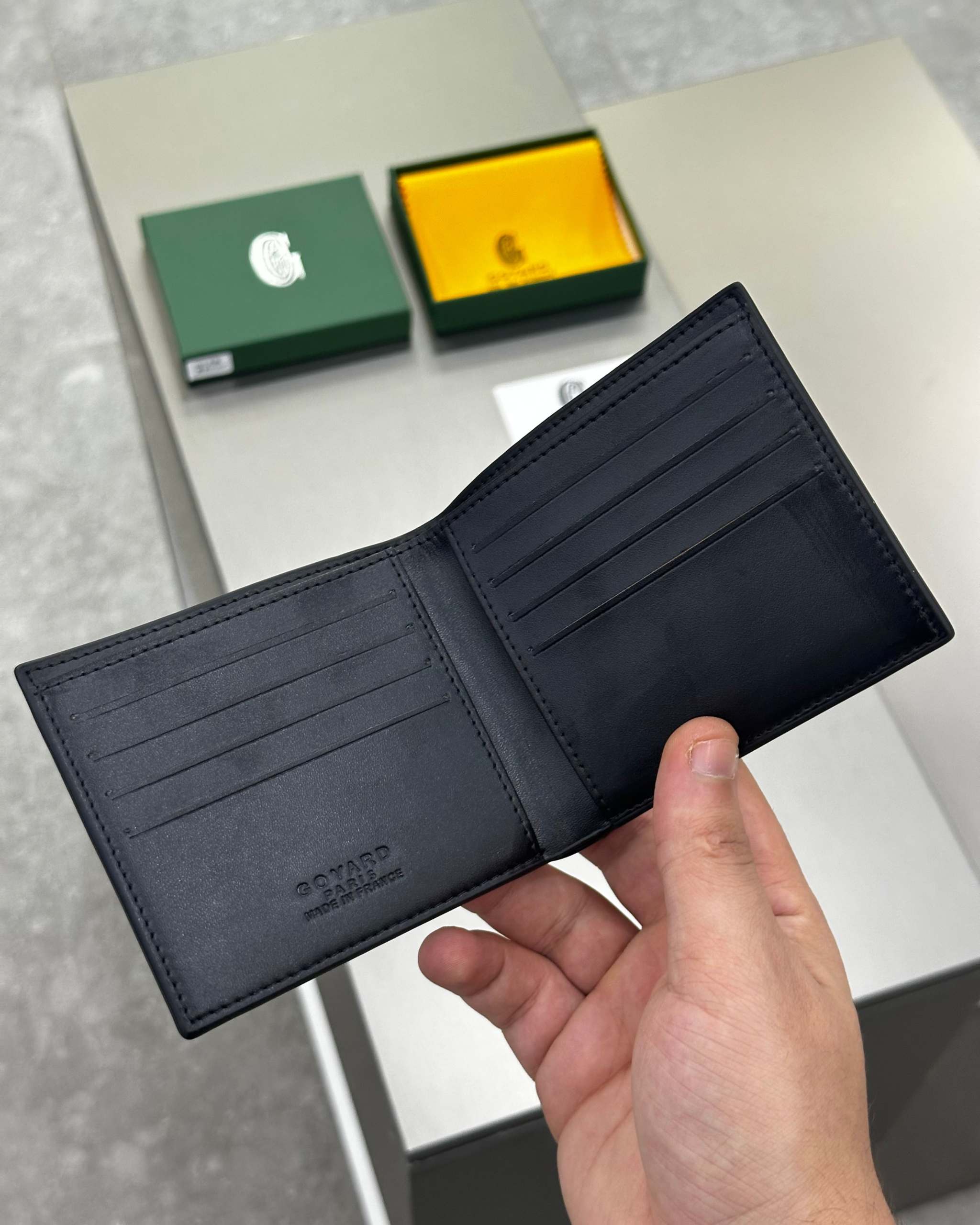 Goyard Victoire Wallet Black - MAGIC CITY