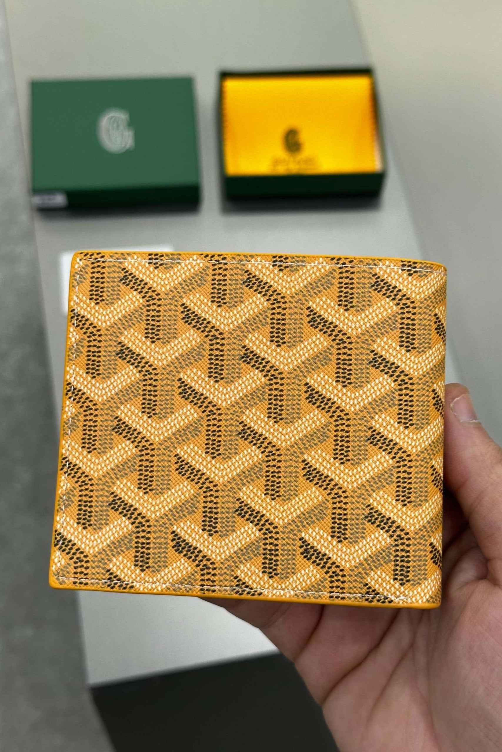 Goyard Victoire Wallet Yellow - MAGIC CITY