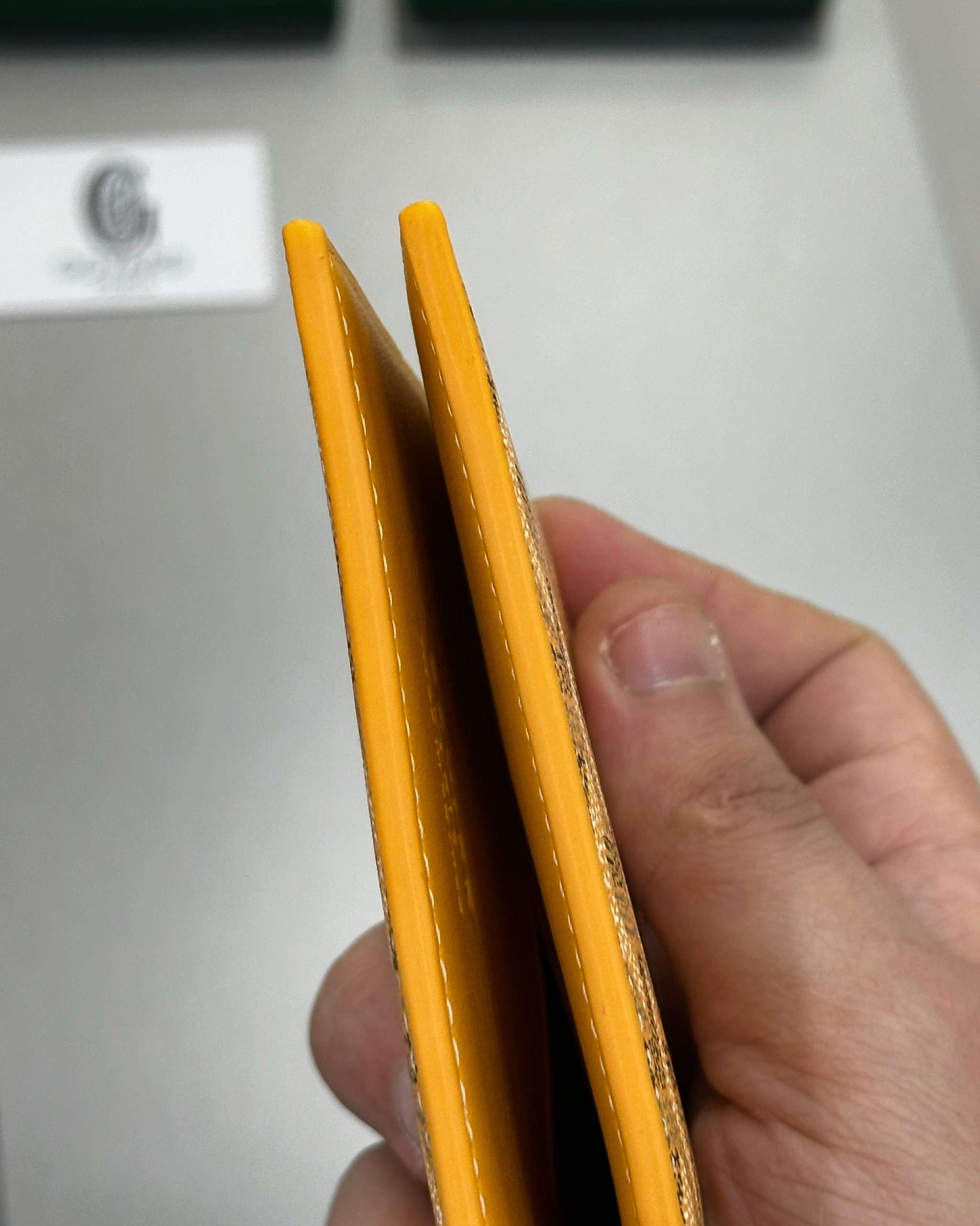 Goyard Victoire Wallet Yellow
