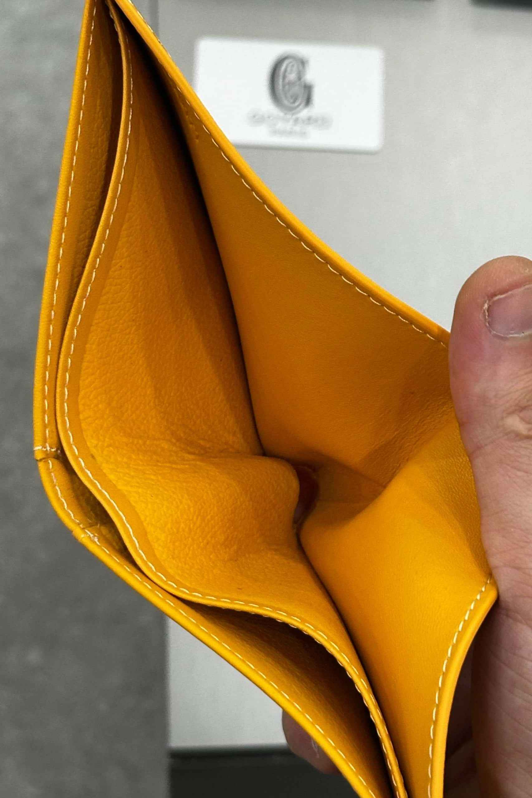 Goyard Victoire Wallet Yellow - MAGIC CITY