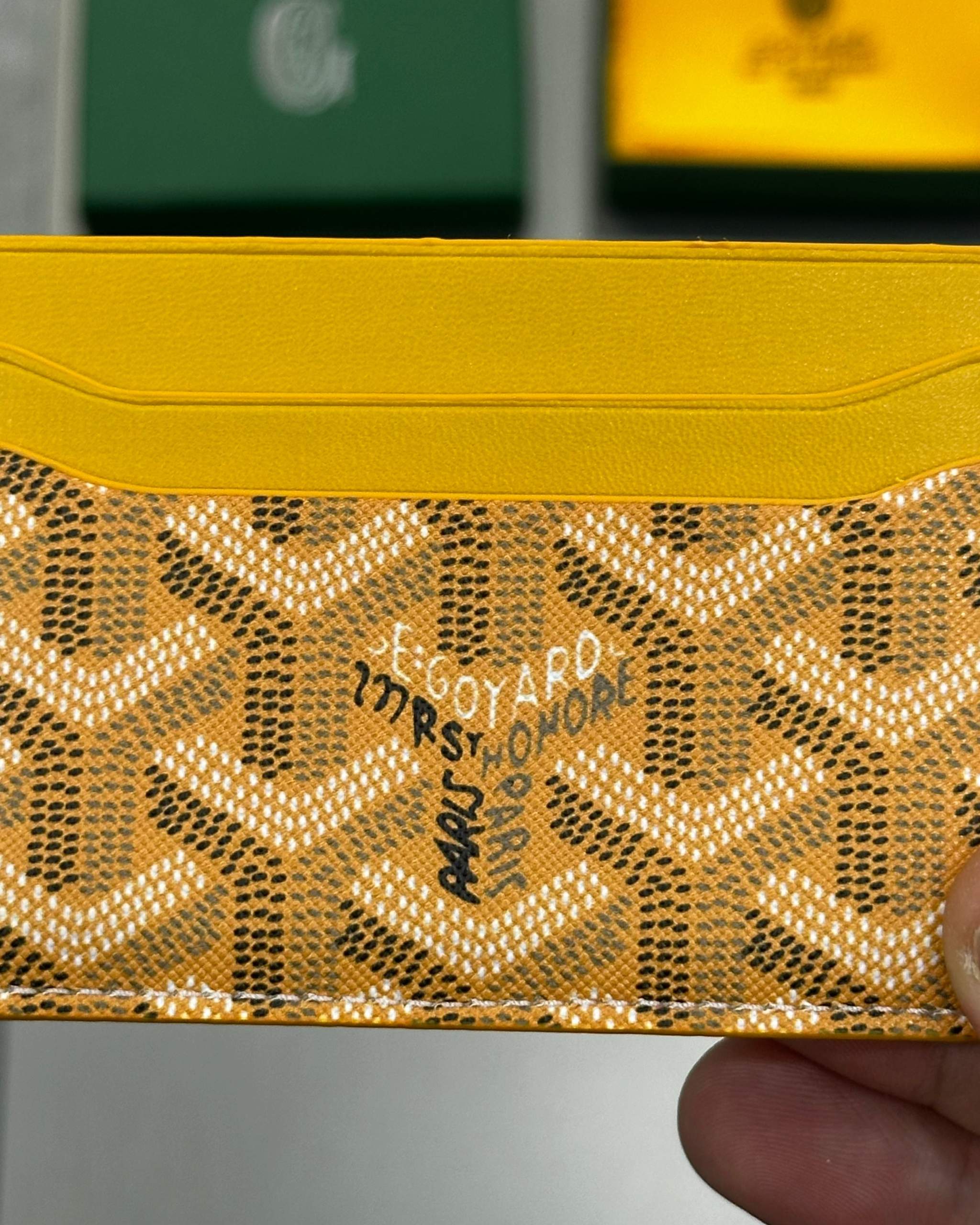 Goyard Saint Sulpice Yellow