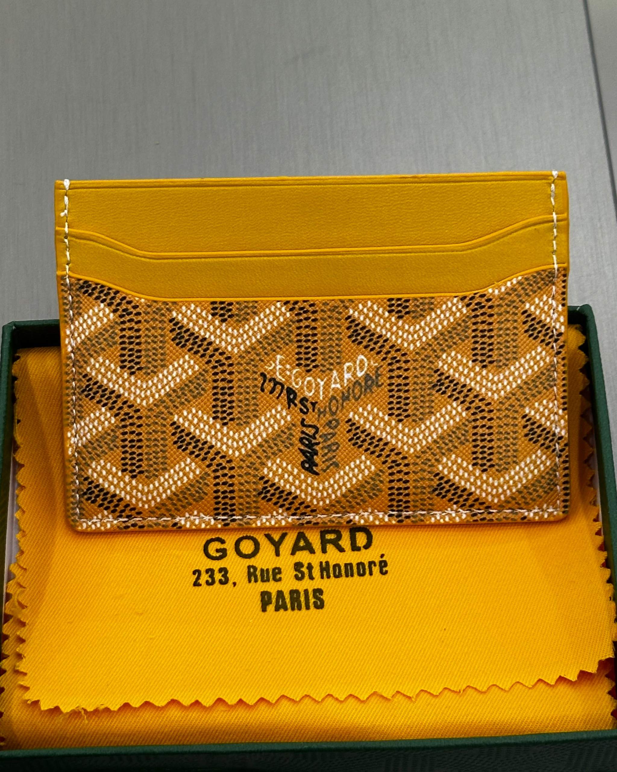 Goyard Saint Sulpice Yellow