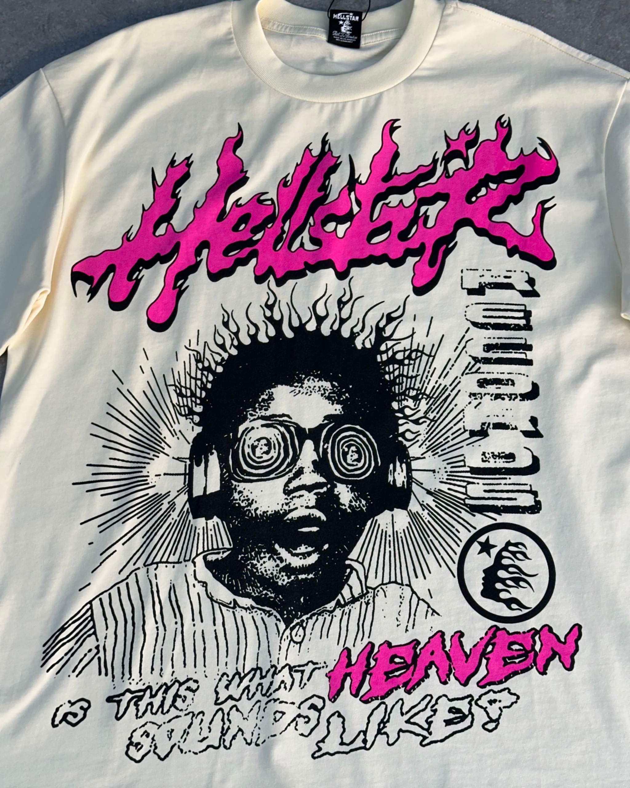 HELLSTAR Studios Sounds Like Heaven Tee Cream