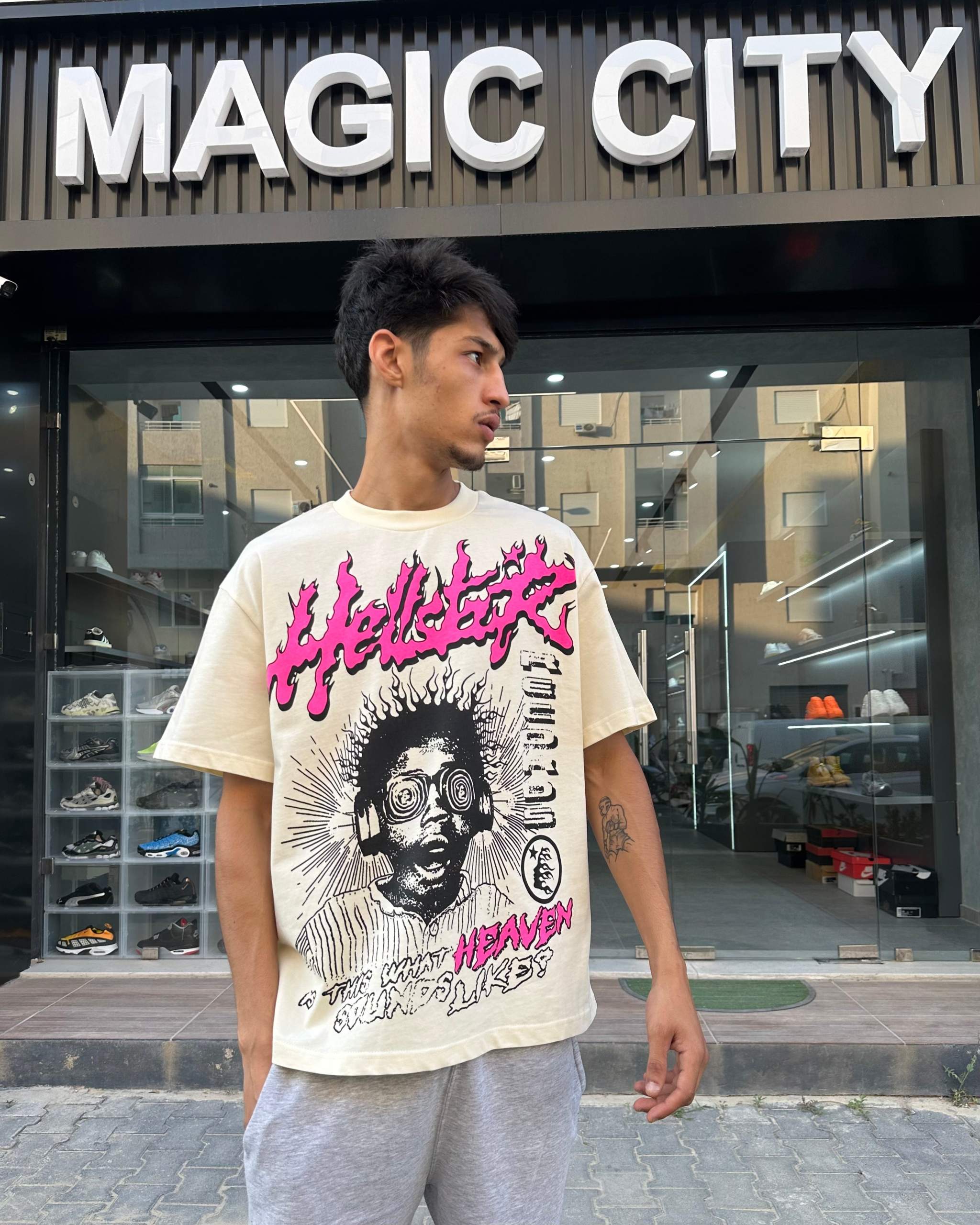 HELLSTAR Studios Sounds Like Heaven Tee Cream