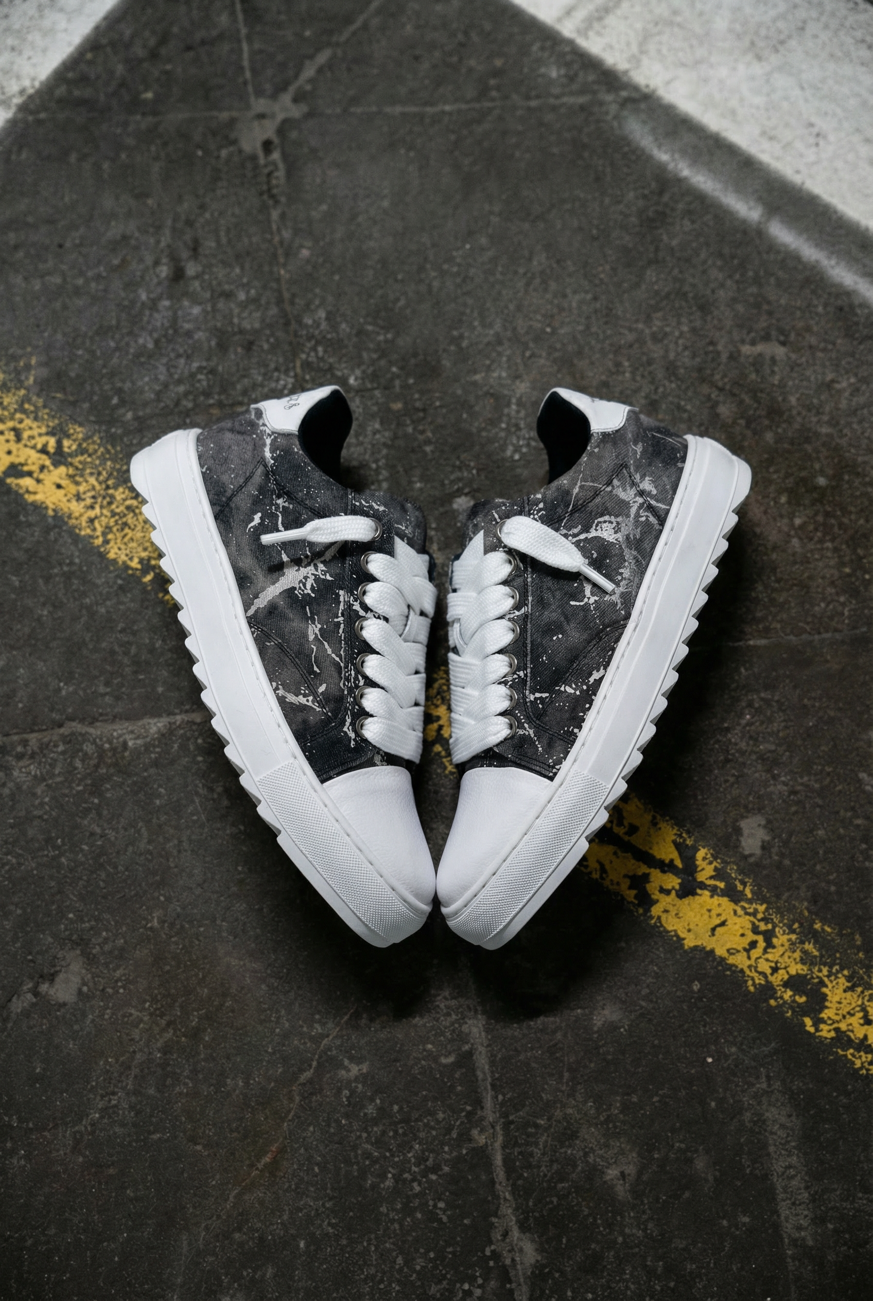 Numeris Atelier Pigment Sneakers - Black | Editorialist