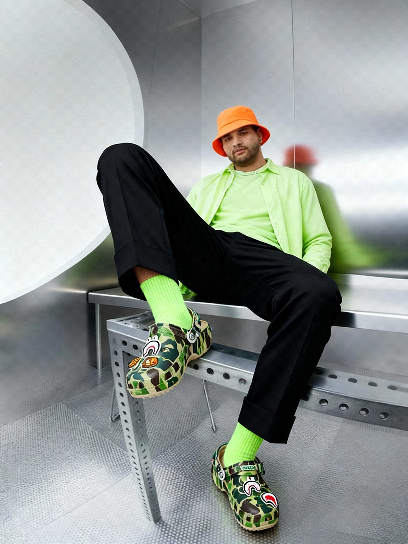 CROCS X BAPE - MAGIC CITY