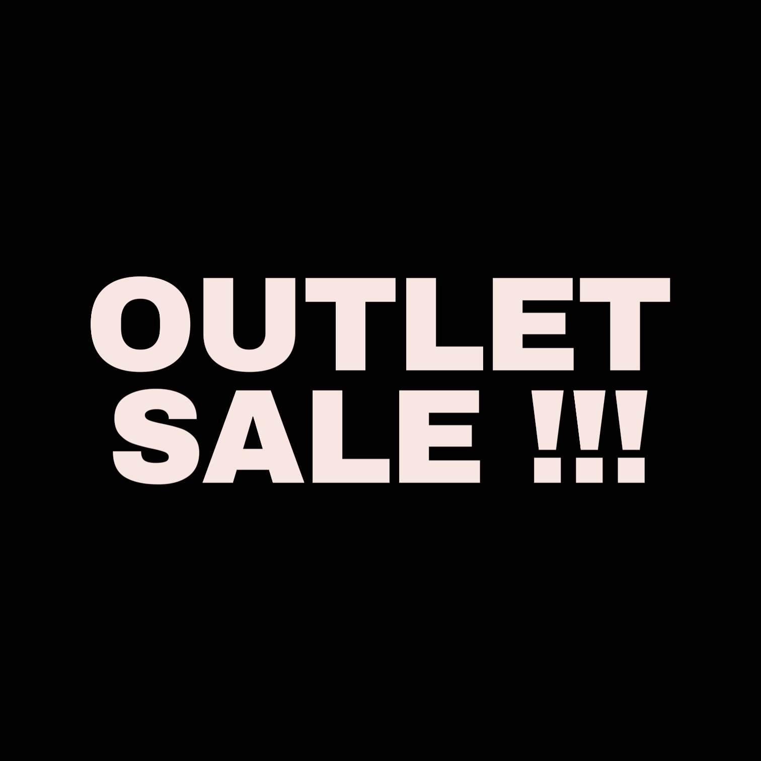 Outlet - Sale