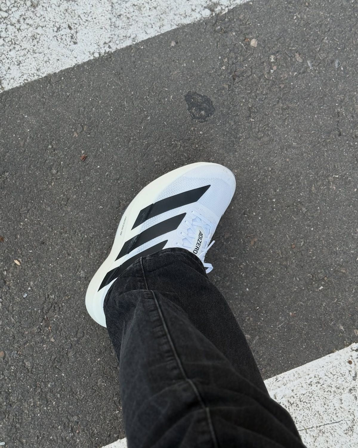 Adidas Adizero Evo SL White Black