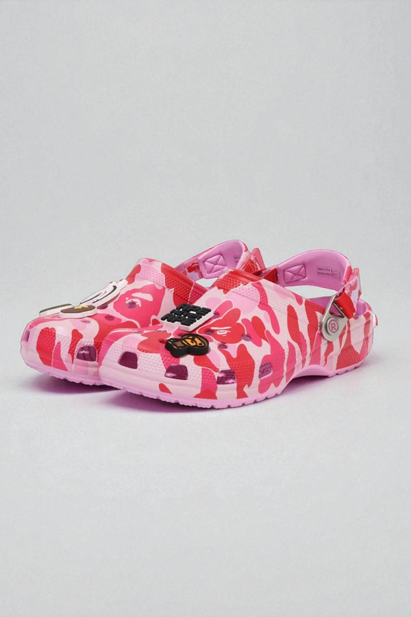 Crocs X A Bathing Ape ABC
Camo - Pink - MAGIC CITY