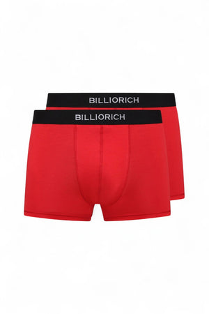 Billioriich Boxer Brief 2 Pack - RED