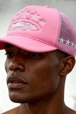 CORTEIZ 5 STARZ Alcatraz Trucker Hat – Pink - MAGIC CITY