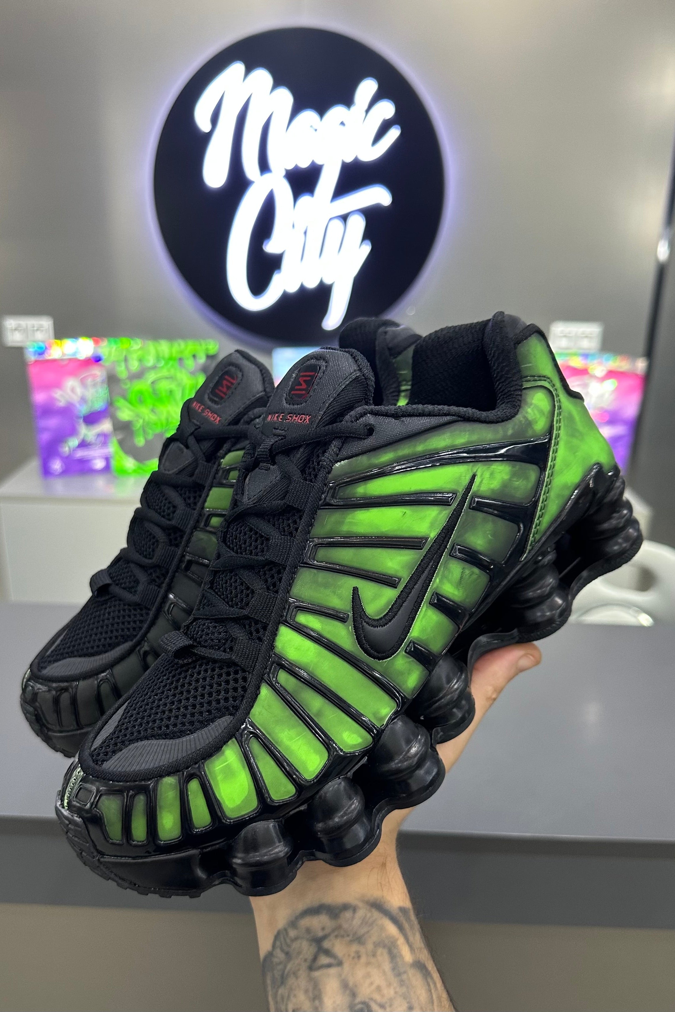 Nike Shox Thermoréactif - Green - MAGIC CITY