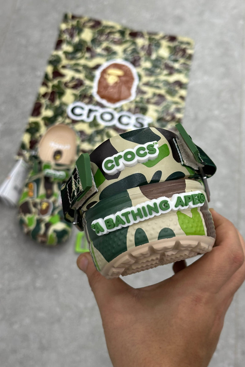Crocs X A Bathing Ape ABC
Camo - Green - MAGIC CITY