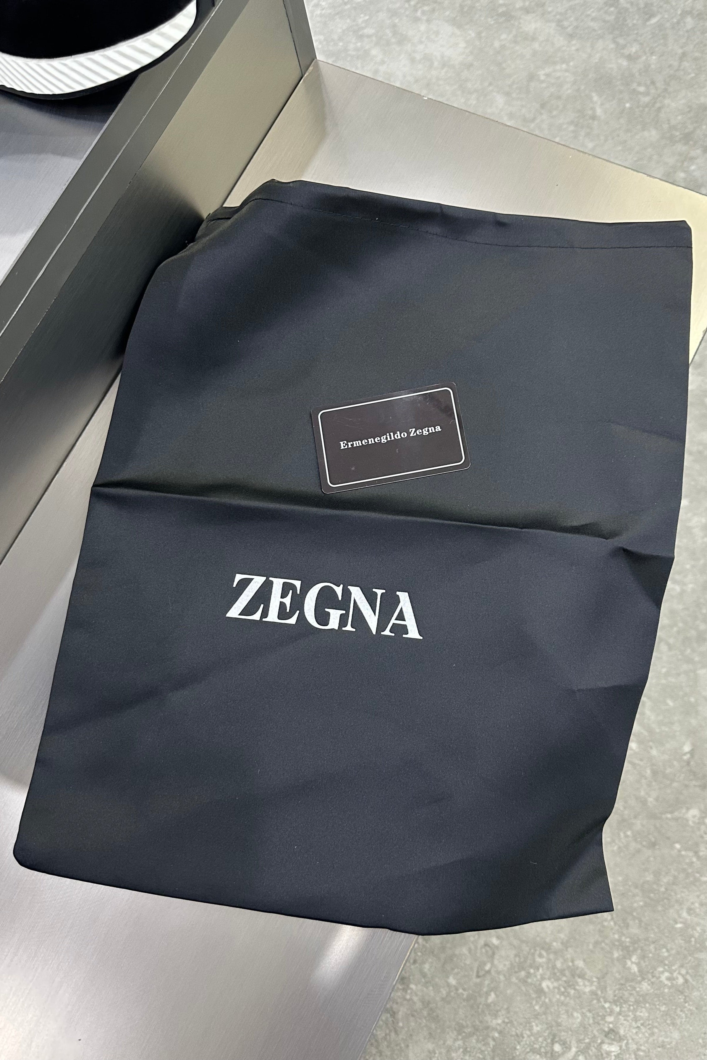 Zegna Techmerino Wool Sneakers - Black - MAGIC CITY