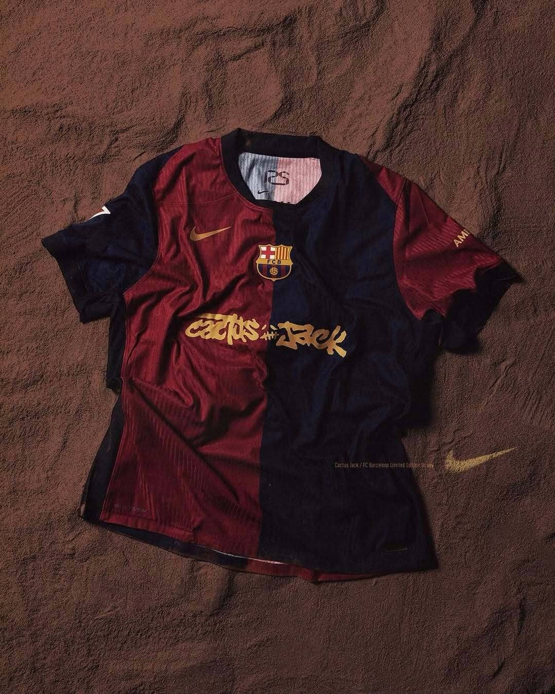 FC Barcelona × Travis Scott Limited
Edition Match Home 2025