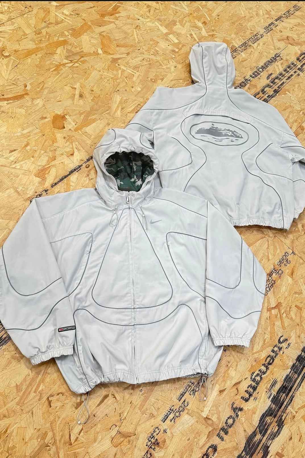 Nike x Corteiz NRG Onyx Tracksuit “Black/Reflective” - Medium