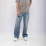 Billiorich Pantalon large en denim - MAGIC CITY