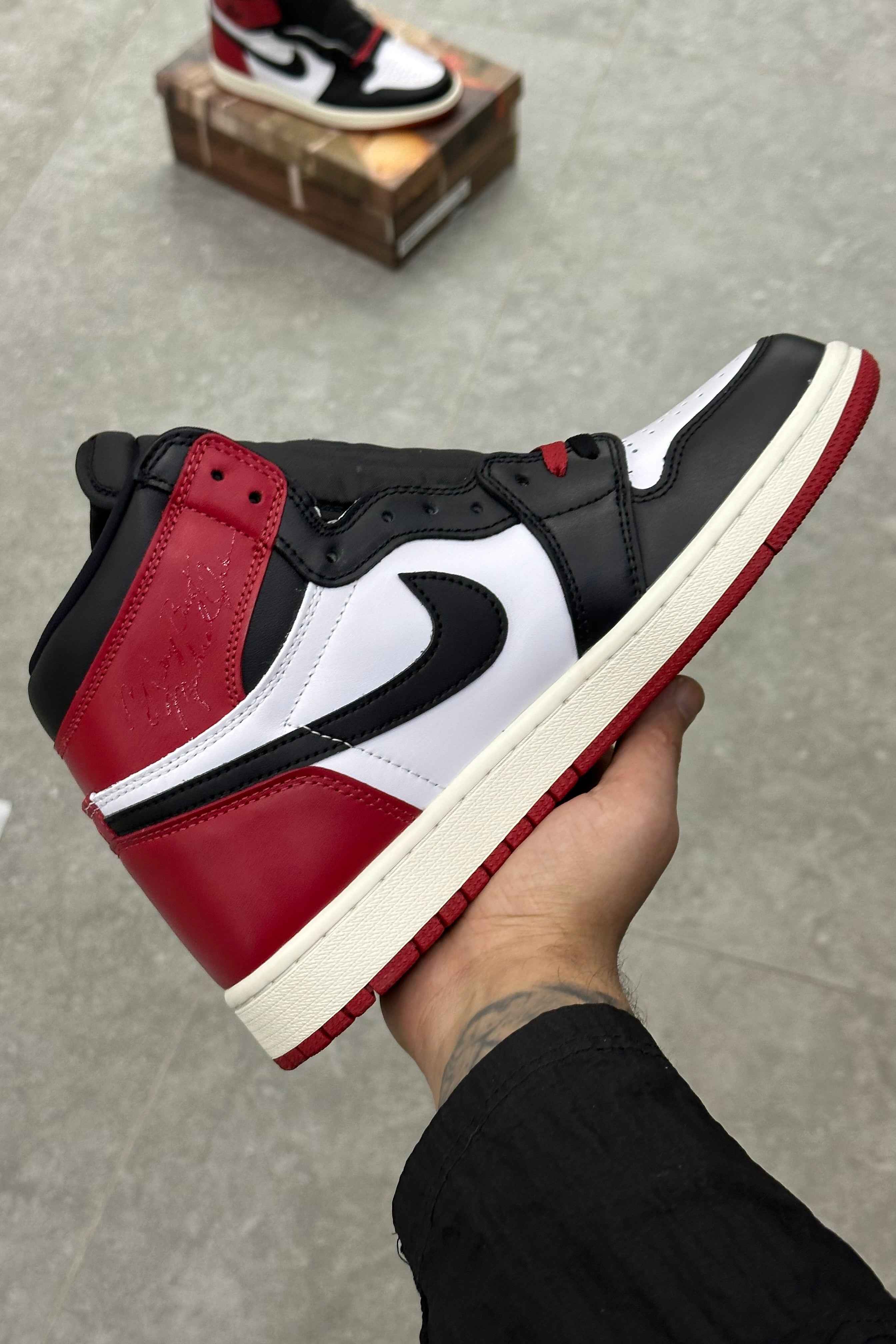 Jordan 1 Retro High OG - Black Toe Reimagined - MAGIC CITY