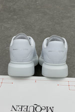 Alexander McQueen Oversized Sneaker Triple White - heel
