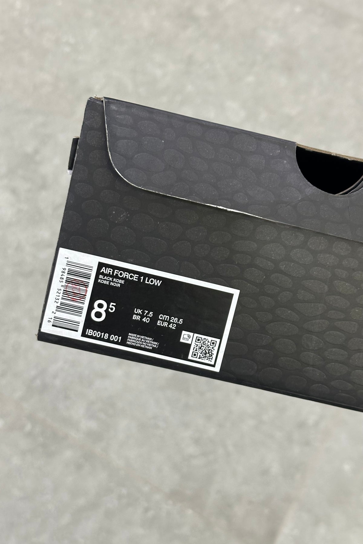 Kobe Bryant x Nike Air Force 1 Low - Black