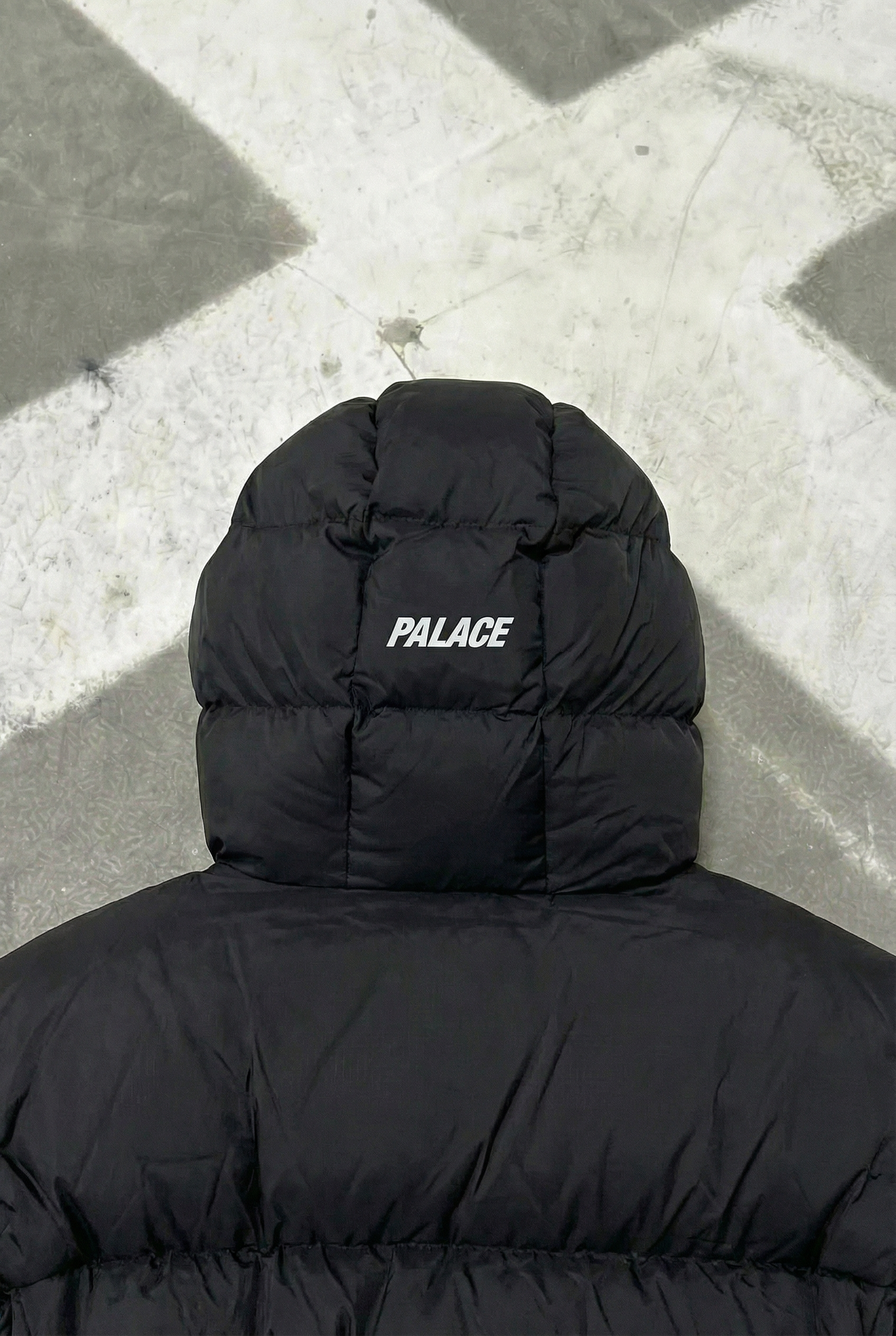 PALACE PERTEX FROST BALACLAVA PUFFA - Balck