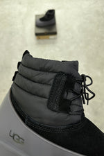 UGG Classic Mini Lace-Up Weather Boot - Black