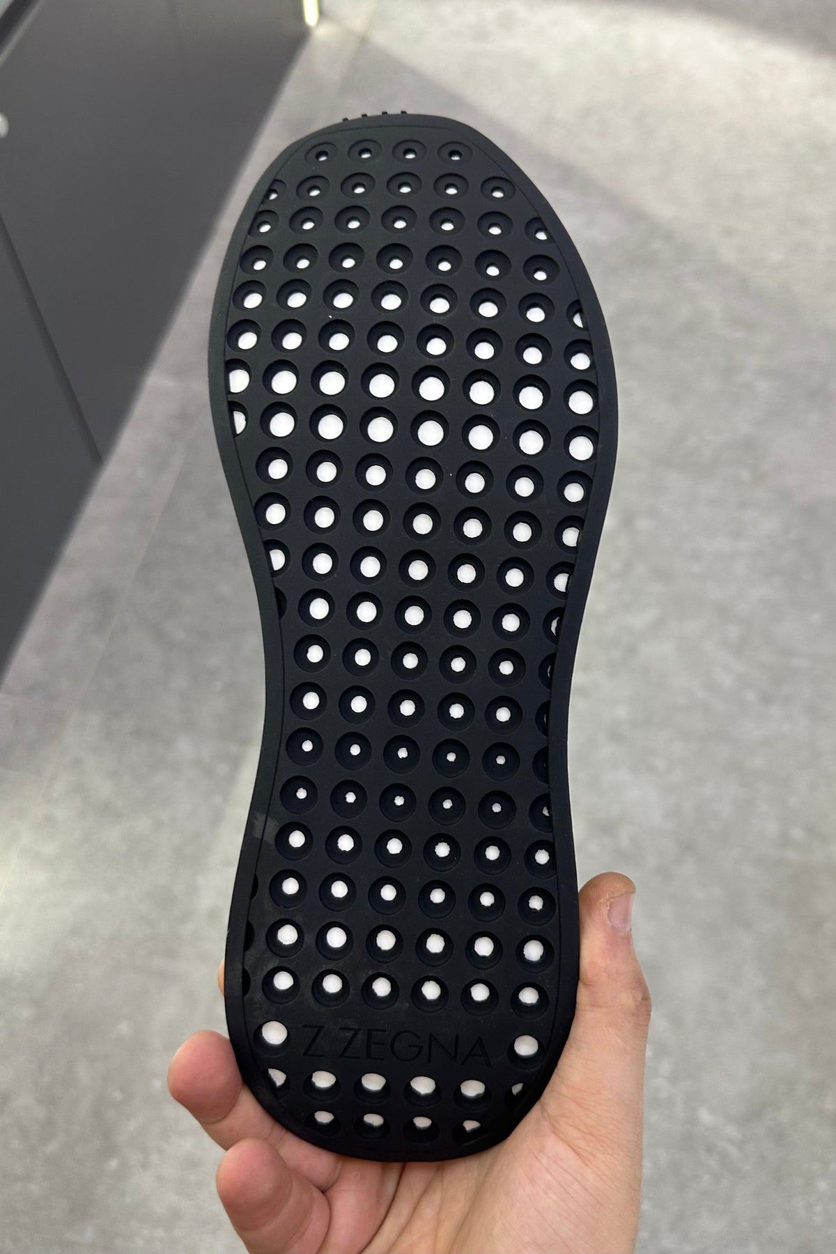 Zegna Techmerino Wool Sneakers - Black - MAGIC CITY