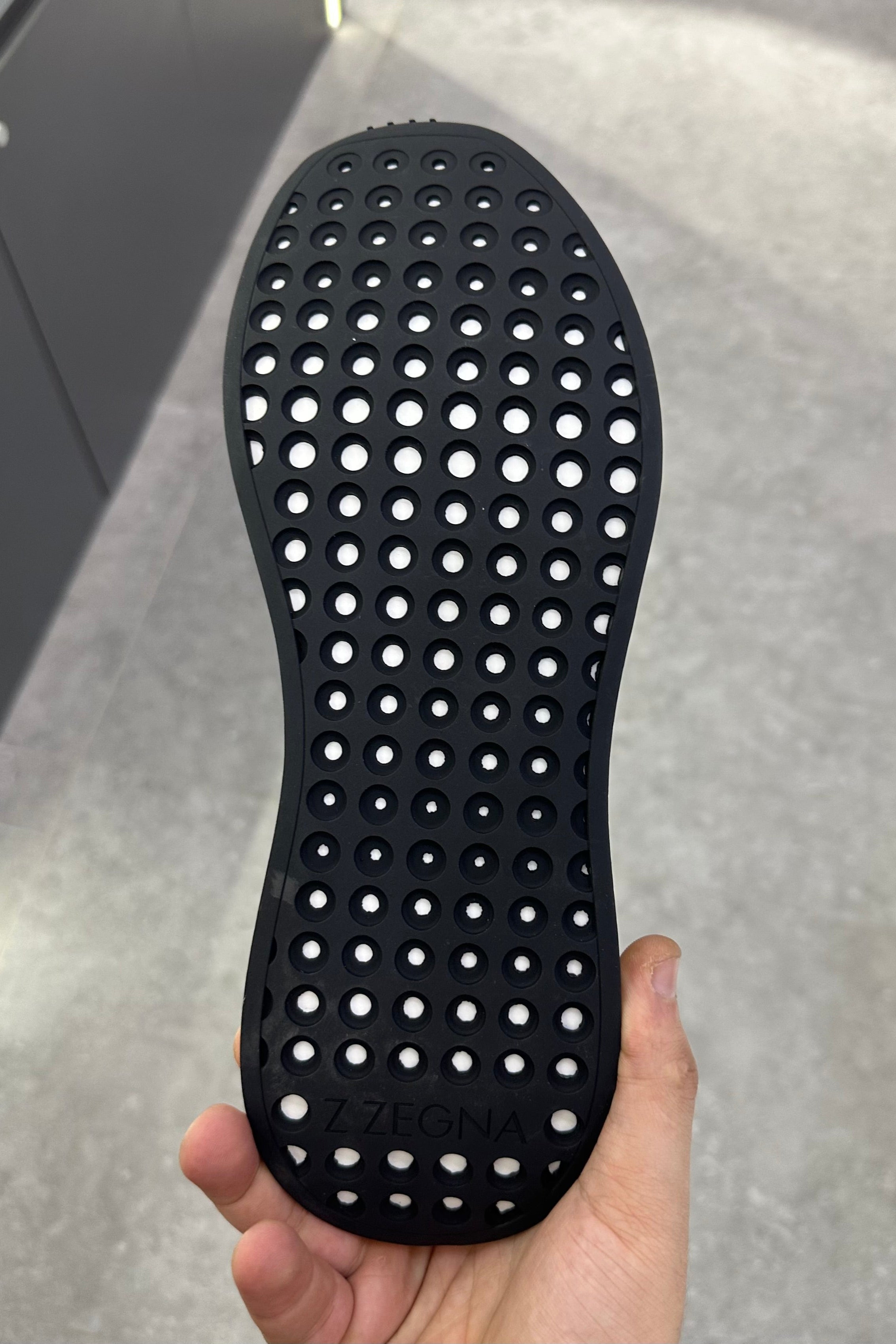 Zegna Techmerino Wool Sneakers - Black - MAGIC CITY