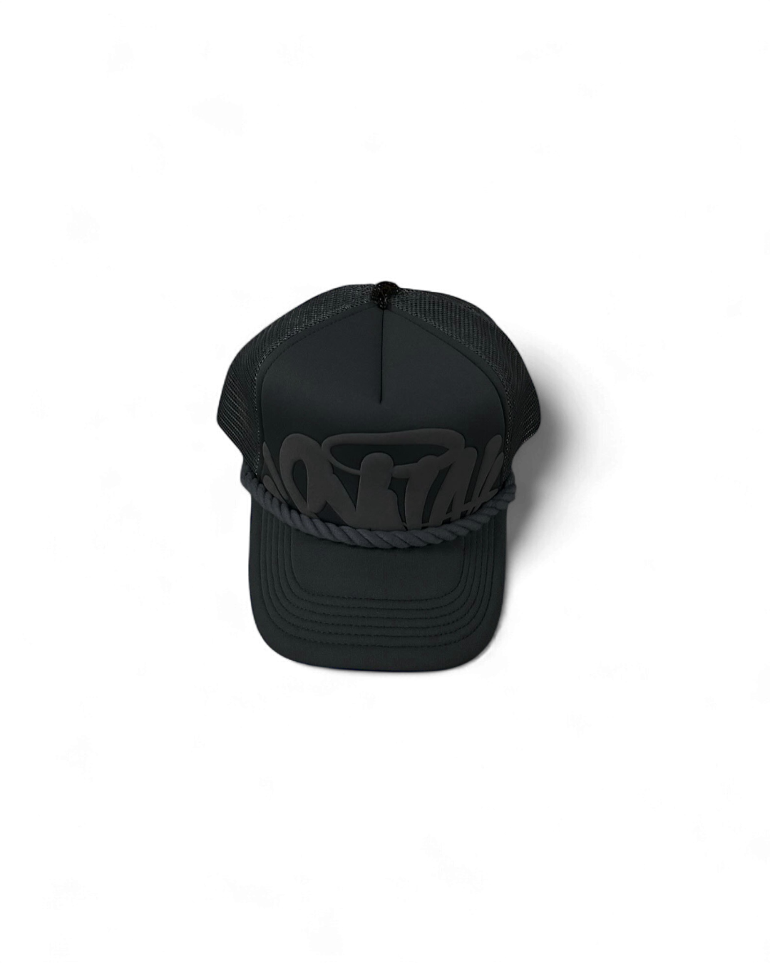 Syna World Rope Trucker Hat – BLACK