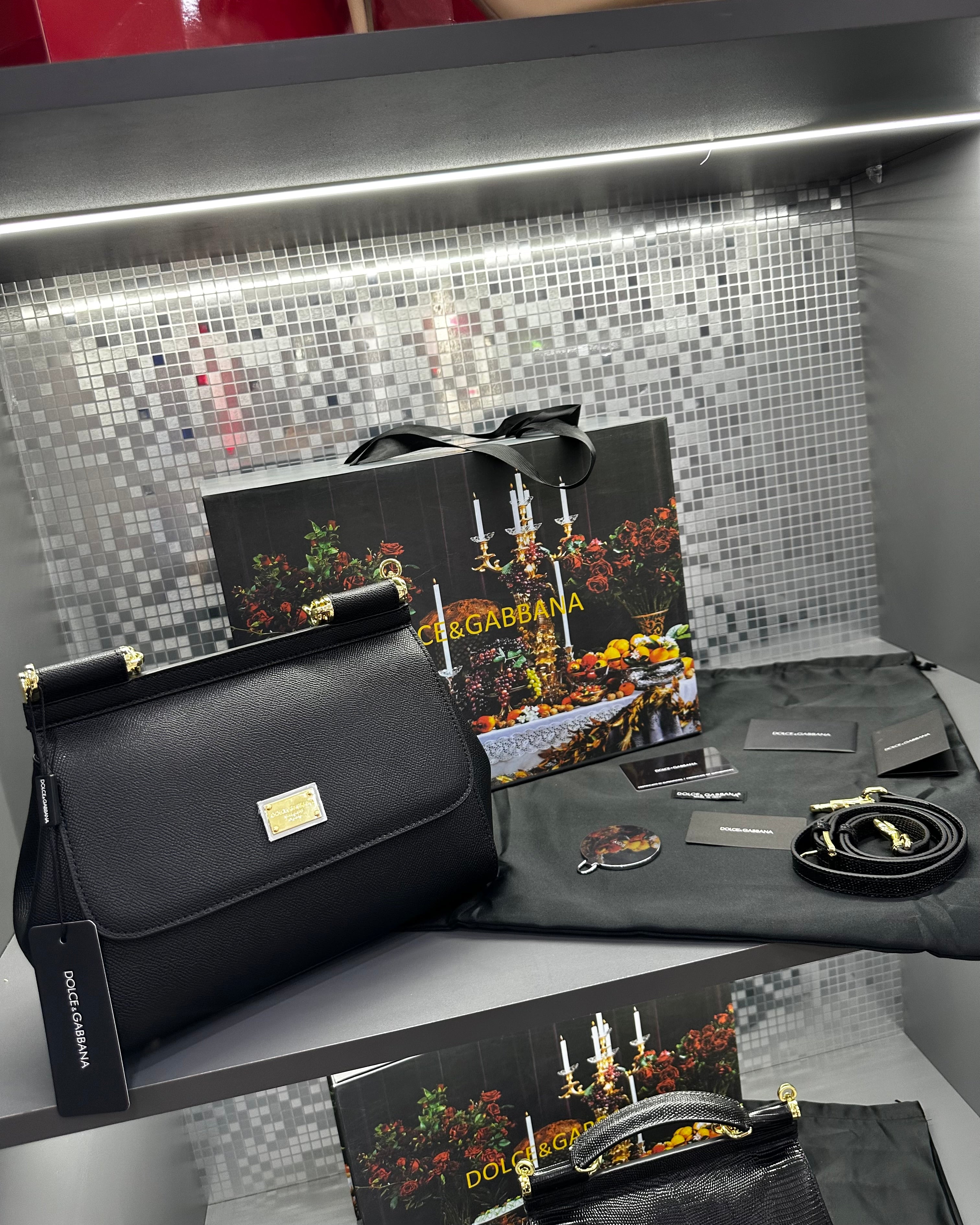 Dolce & Gabbana Medium Sicily Tote
Bag