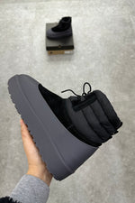 UGG Classic Mini Lace-Up Weather Boot - Black