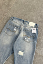 GALLERY DEPT Flared Jeans Paint Splatter – Vintage Blue